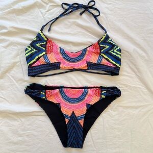 Mara Hoffman Starbasket Bikini Set size medium - runs small!